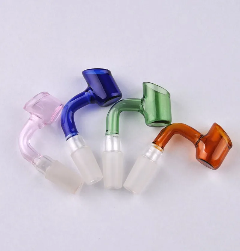 Glass Banger Carb Cap Thick Banger Male 14mm Colorful Glass Bangers