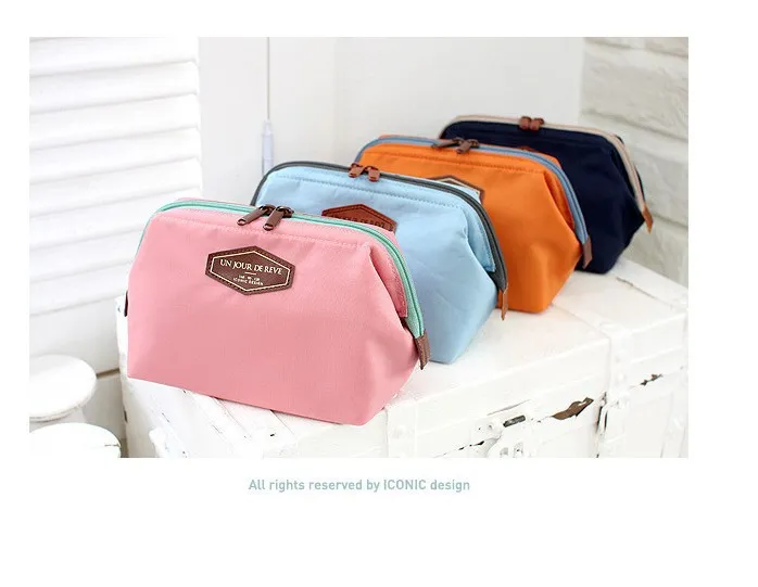 베스트 셀러 메이크업 화장품 케이스 패션 여행 키트 솔리드 4 색 주최자 가방