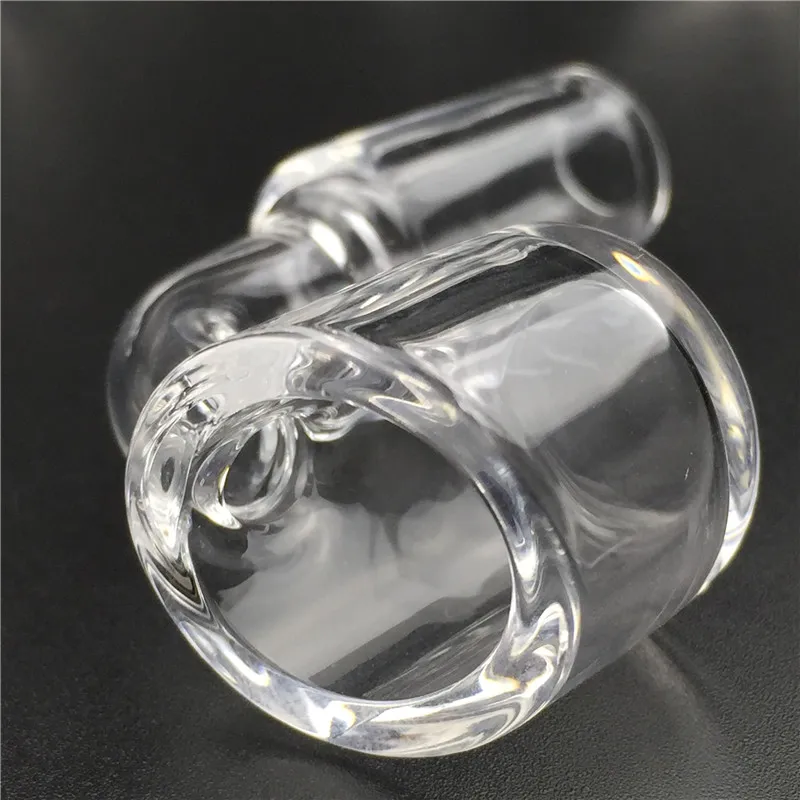 3mm dikke kwartsbanger met korte nek 10mm 14mm mannelijke vrouw 45 graden 90 graden quartz spijker voor bong bong