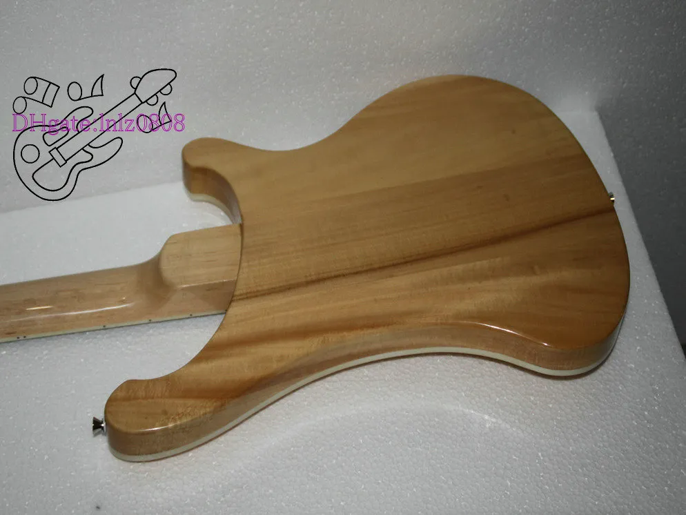 Custom Natural 4 Strings 4003 Bass Guitar Linkshandige basgitaar Chinese gitaren