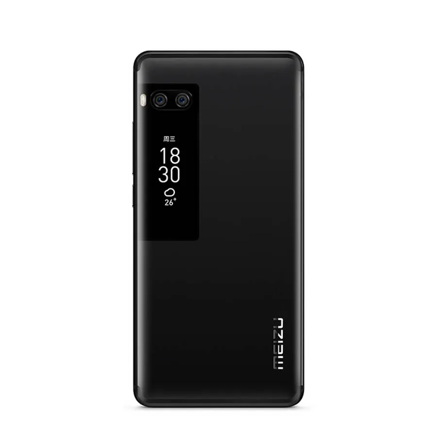 Orijinal Meizu Pro 7 4G LTE Cep Telefonu 4 GB RAM 64 GB/128 GB ROM MTK Helio X30 Deca Çekirdek Android 5.2" 16.0MP Parmak İzi Kimlik Akıllı Cep Telefonu