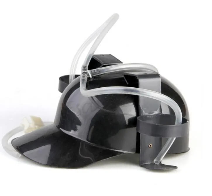 Drink Houder Helm Drinken Stro Plastic Hand Gratis Bier Drinkhoed Lazy Helm Party Gunsten Party Accessoires Geschenken