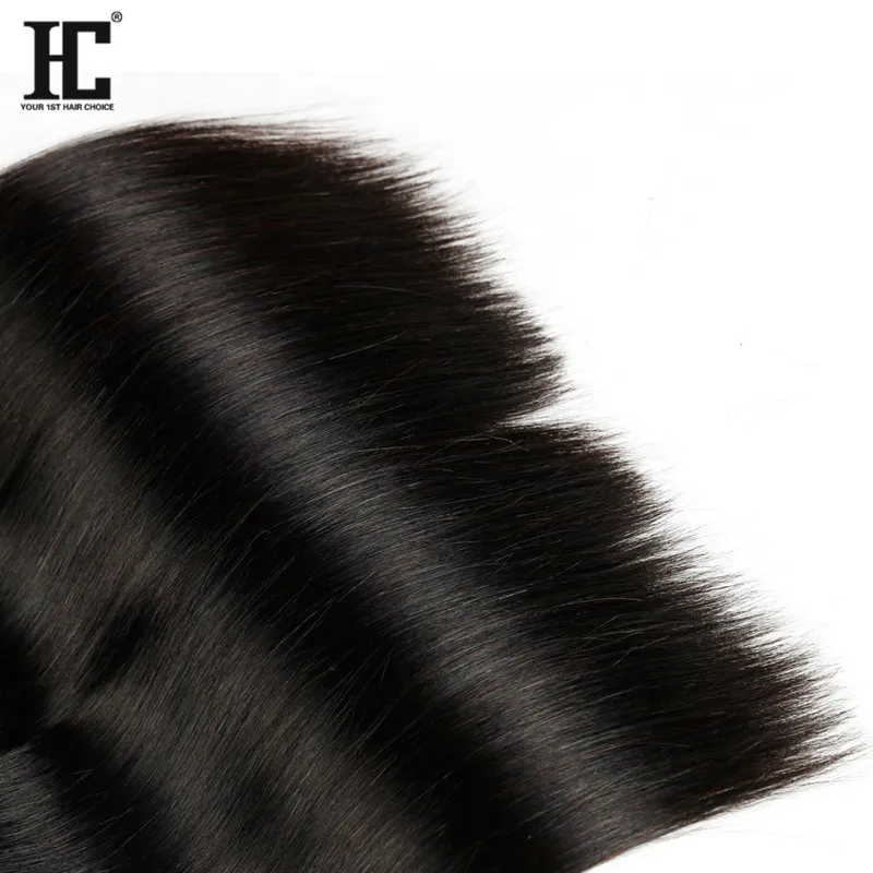 HC 제품 브라질 스트레이트 인간의 머리카락 레미 버진 인간의 머리카락 4 번들 인간의 머리카락 짜다 확장 처리되지 않은