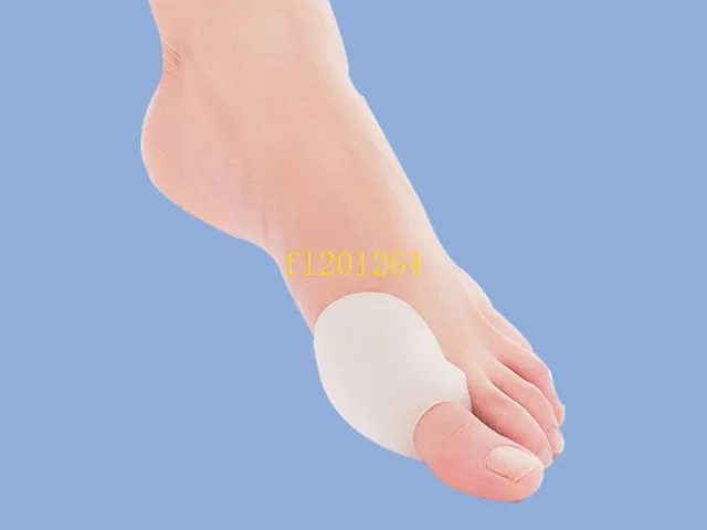 1000 pièceses Silicone Gel Bunion protecteur pouce orteil séparateur lisseur correcteur soulagement de la douleur pied soins de santé