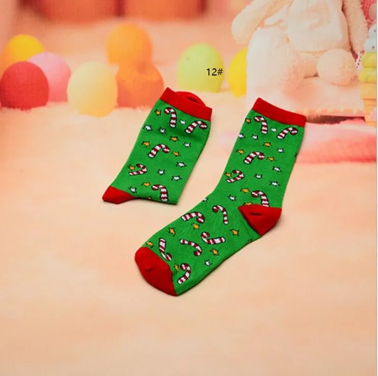 Chaussettes de Noël élément quatre saisons jolis bas à tricoter Tricoté CT13