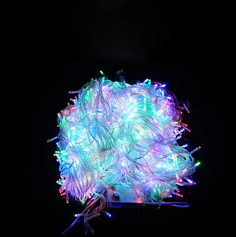 50M 400 LED String Lights Waterproof Colorful Outdoor Fairy Lights For ...
