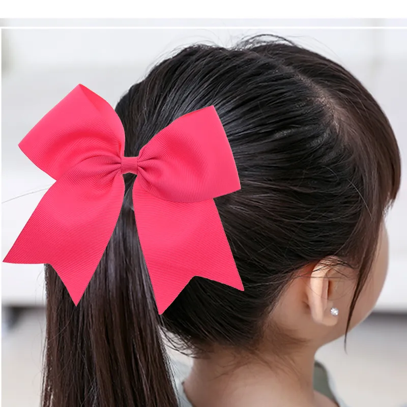 Fashion Hairpins Big Ribbon Cheer Bows Hair Tools With Clips Women Hairclip Girls Barrettes Accessoires2758338