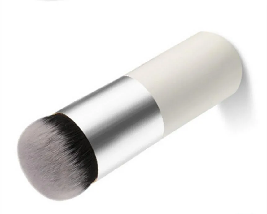 Большие круглые щетки для макияжа для фундамента BB Cream Powder Commetic Make Brate Flat Head Mife Hair Makeup Tools4623068
