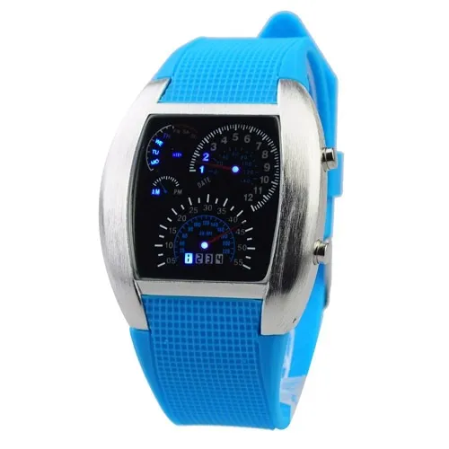 Klockor för kvinnor Digital LED Armbandsur Sport Armbandsur Led Watch