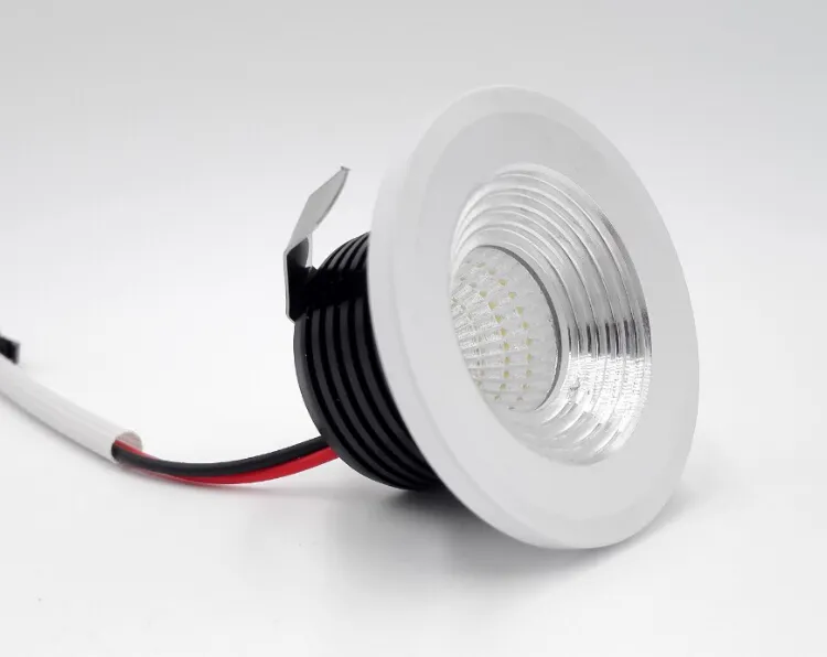 10 stücke Dimmbare Mini LED 5 W COB Downlight AC85-265V Schmuck lampe bücherregal led decke + led-treiber CE/ROHS