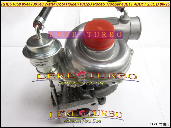 RHB5 VI58 8944739540 Water Cooled Turbine Turbo Turbocharger For ISUZU Trooper 4JB1T PIAZZA 4BD1T 2.8L D 1988-96 97HP (1)