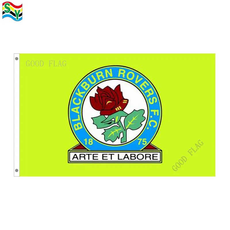 GoodFlag Blackburn Rovers Football Club Flags Banner 3X5 FT 90*150CM