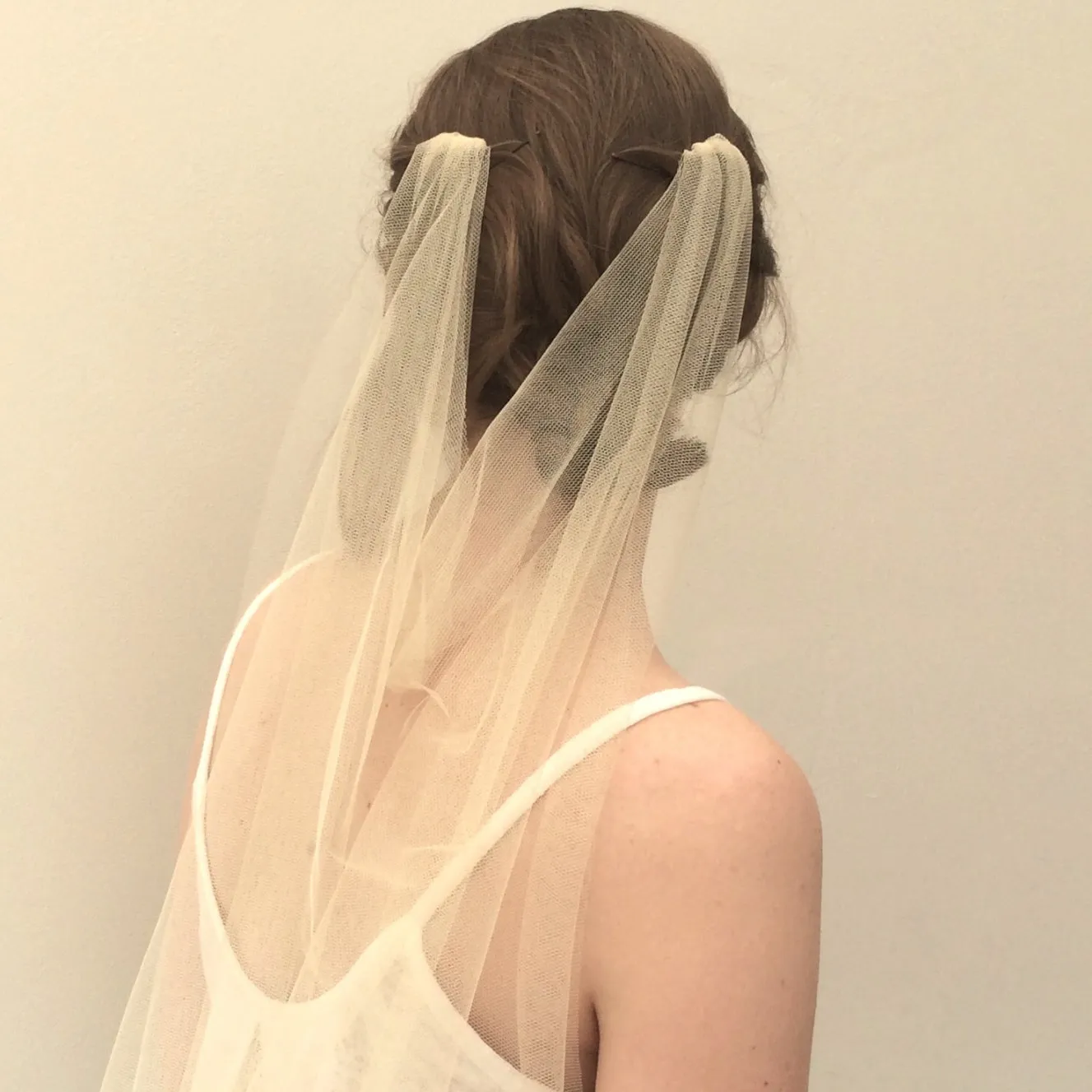 Elegant Draped Veil | Wedding veil | Bridal accessories 21 Stunning Wedding Veil Ideas From Real Brides main image 4