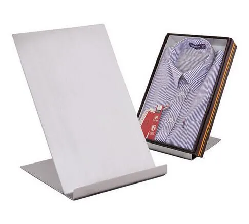 Metallskjorta display tråkig polsk rack blus display rack skjorta stå hållare skjorta hållare rack