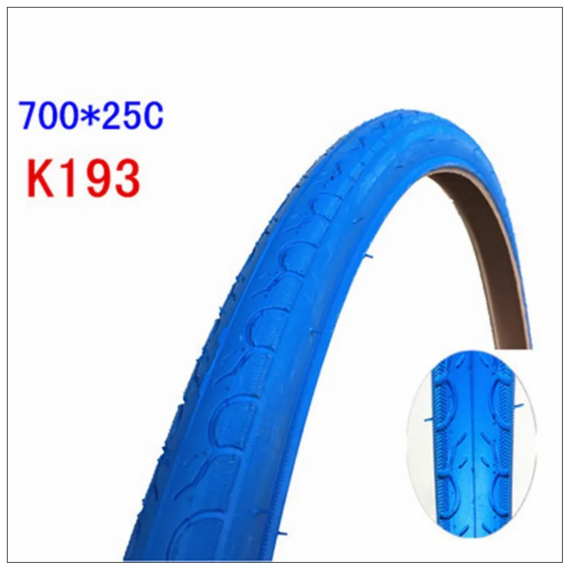 CATAZER 700 * 28C 700 * 25C30 TPI 193 Fietsband MULITL-kleur voor vaste versnelling Road Fietswielaccessoires