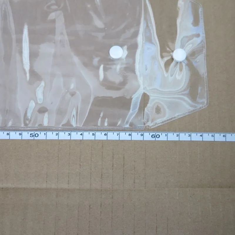 ヘアエクステンション PVC プラスチックパッケージ袋包装袋ポットフック付き 12-26 インチヘアエクステンションの梱包用横糸テープヘアエクステンションボタン閉鎖