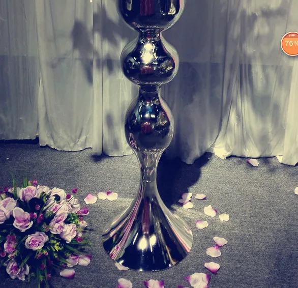 Tall Bead Shape Flower Stand / Trompet Metal Stand for Flower Regeling