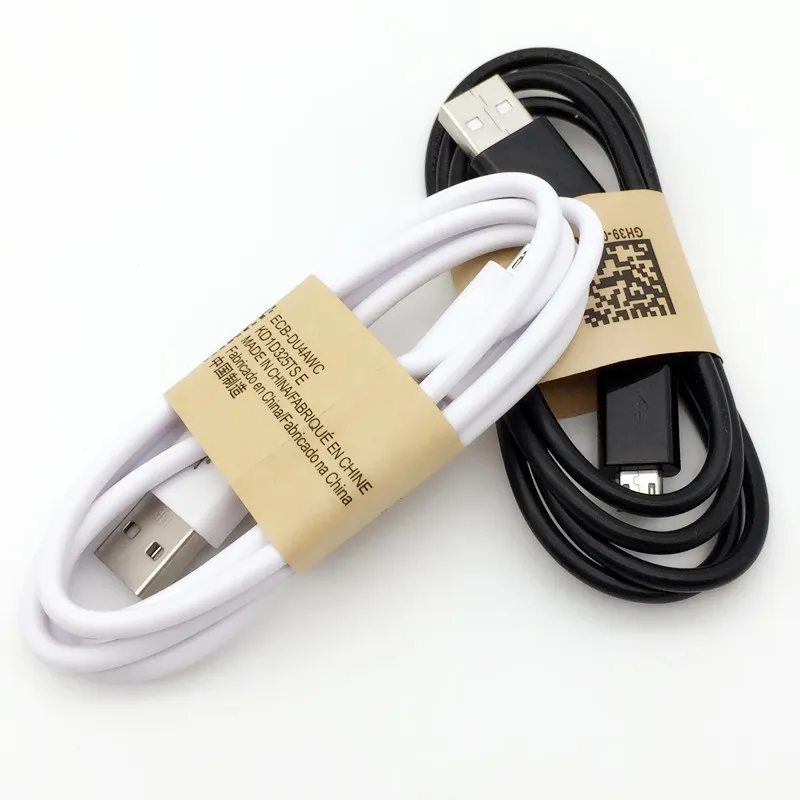 1m 3Feet Micro USB-kablar Data Sync Charger Cord Lead Adapter för Android-telefoner God kvalitet