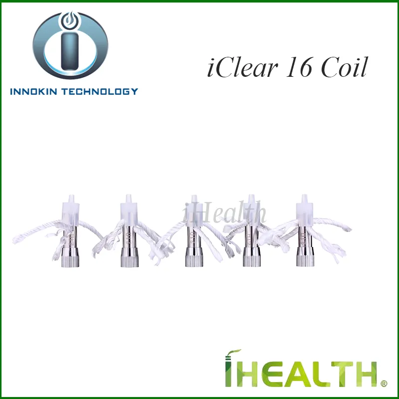 Innokin iClear 16 bobine double remplacement double bobine de chauffage pour la tête iClear 16 Clearomizer 100% Original 1.5ohm 1.8ohm 2.1ohm