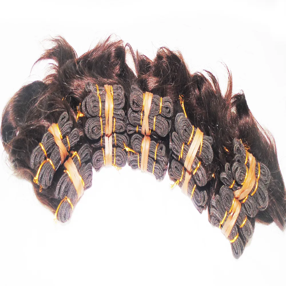 30pcs/lot Bulk Quantity Human Hair Weaves Wholesale Brazilian Body wave Manufacturer Light Colors