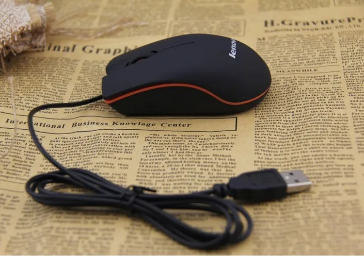 USB Optical Mouse mini souris de jeu câblées 3D avec boîte de vente au détail pour ordinateur portable Game Lenovo M20 FedEx DHL Expédition