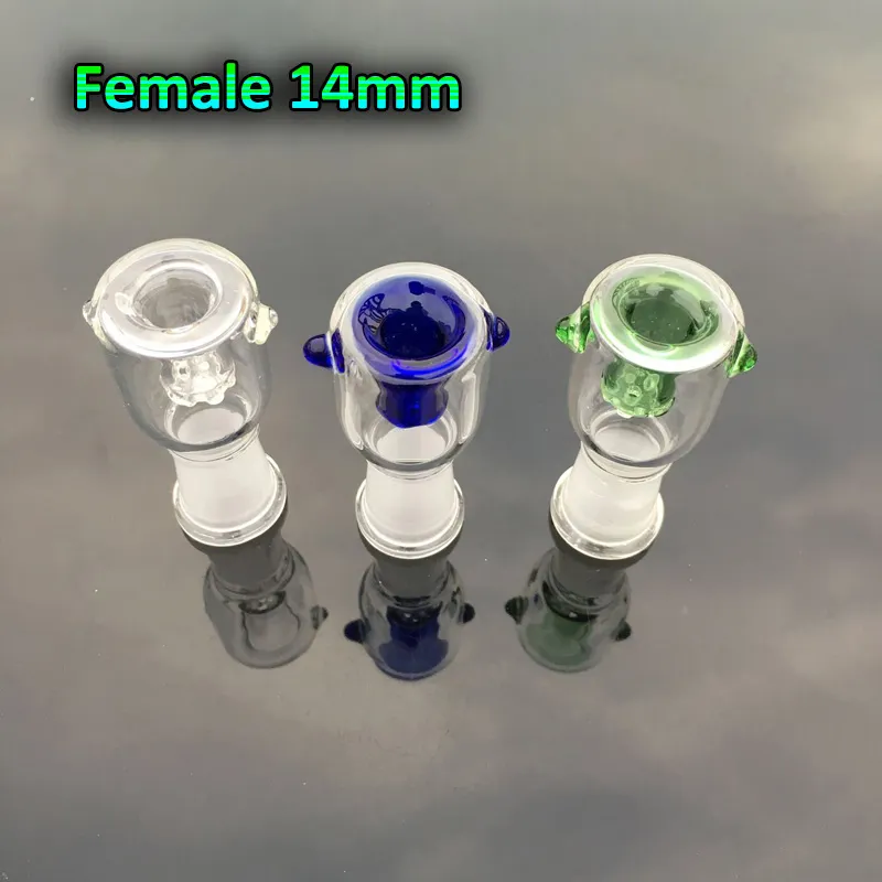 Bonglar için Bongs için Yeni 14mm 18mm Cam Kase Parçaları Yuvarlak Yağlı Erkek Eklem Cam Kaseler Cam Bongs