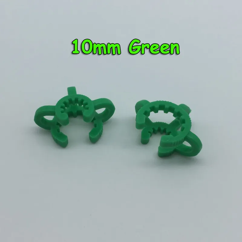 Kostenloser DHL-Versand !!! Großhandel 10mm 14mm 18mm / 19mm Gelenkkunststoff Keck Clips Laborkellierung Bong Clip für Glas Adapter NC Kit Rauchen