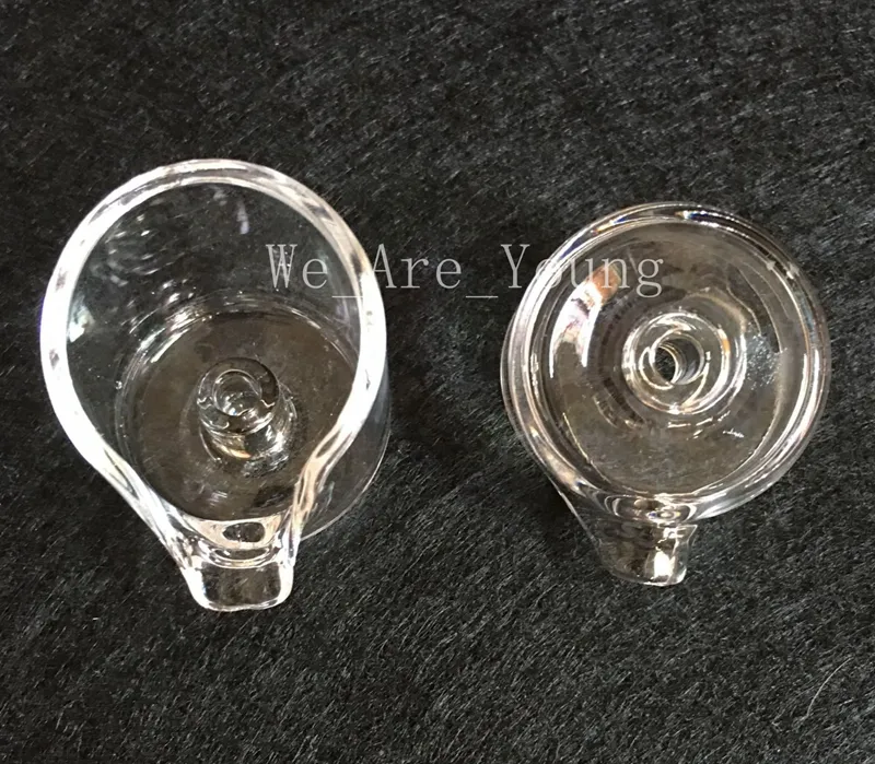 Tappo in carb al quarzo al 100% Quartz Nail Quartz Bowl VS Tappo in carb in vetro