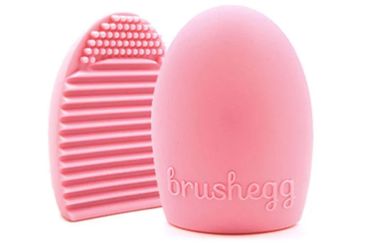 Oeuf gant de nettoyage maquillage brosse de lavage planche à récurer  cosmétique brosse cosmétique brosse oeuf 7 couleurs brushegg 0601057