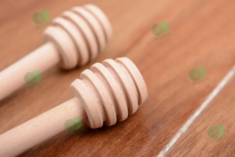 2000 stks 8 cm mini houten honing dippers bruiloft gunsten DHL gratis verzending