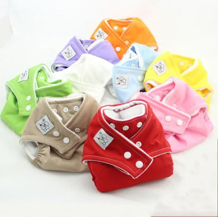 Reusable Baby Infant Nappy Cloth Diapers Soft Covers Washable Free Size Adjustable Fraldas Winter Summer Version