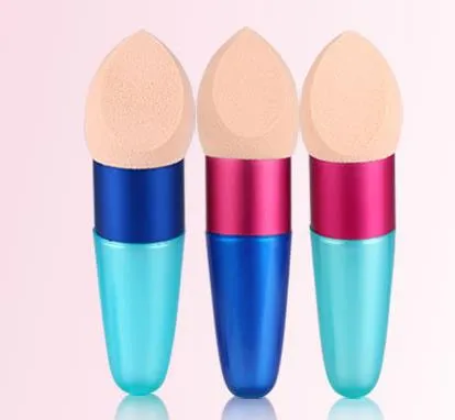 Helt nya kosmetiska borstar Liquid Cream Foundation Concealer Svamp Lollipop Brush Makeup Tools Women Xmas Present Drop Shipping