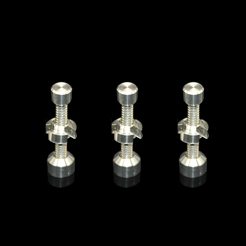 Titanium Nail 10mm 14mm 18mm rokende metalen pijp click n vape voor Incense Globe Dab Oil Rig