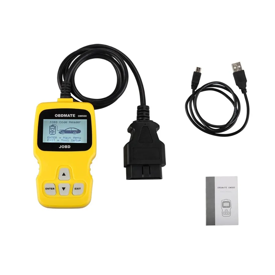 OBDMATE OM500 JOBD/OBDII/EOBD Lettore di codici Auto Scanner OM500 Scanner di codici con prezzo più basso Spedizione gratuita