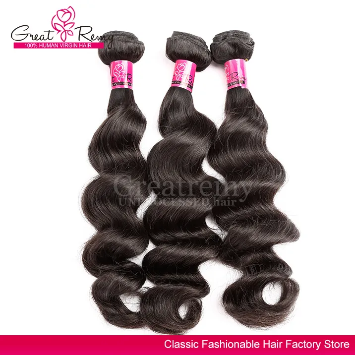 / cheveux brésiliens de bonne qualité en vrac vague profonde faisceaux de cheveux humains couleur naturelle prix usine cheveux remy greatremy dhgate