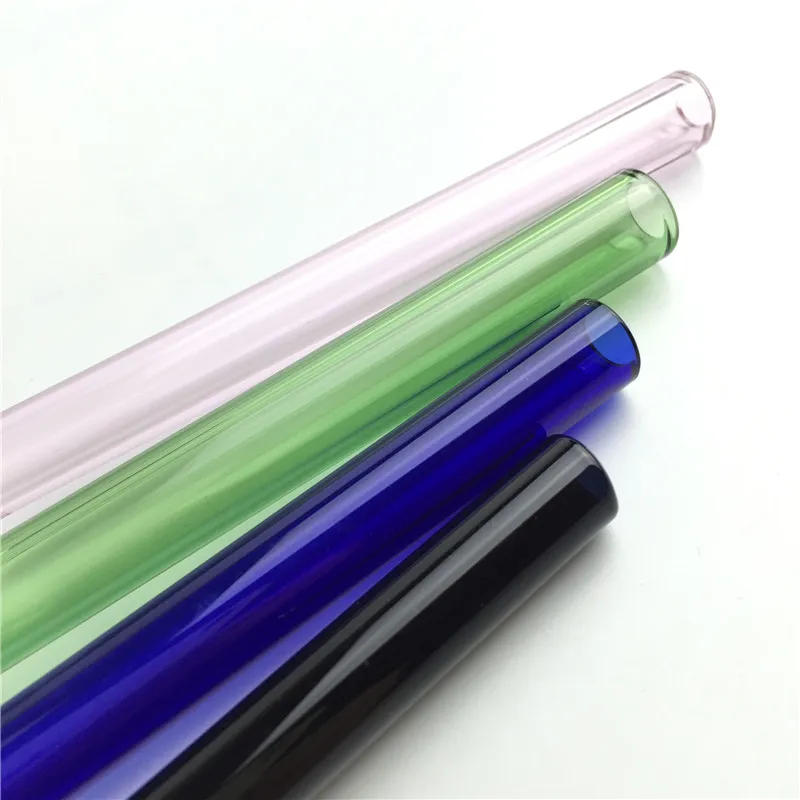 Nuova ciotola di vetro bong 14mm 18mm tubi di acqua di vetro piattaforme petrolifere bong di vetro rosa verde blu nero colorato spesso tubo di vetro pyrex
