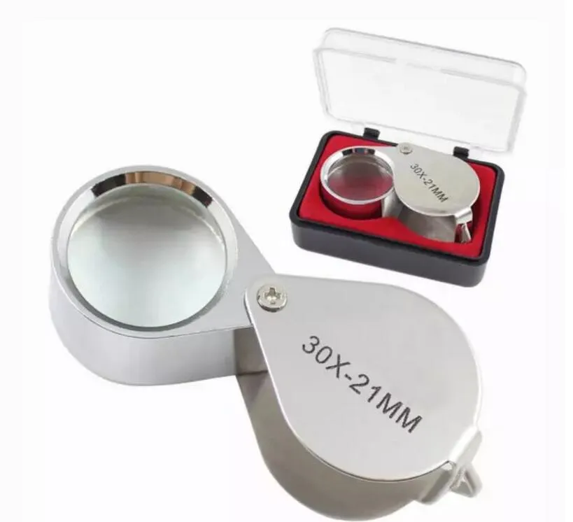 Wholesale 30x21mm Jewelers Eye Loupe Magnifiers Magnifying Glass Magnifier  For Jewelry Diamond From Weightscales, $1.42