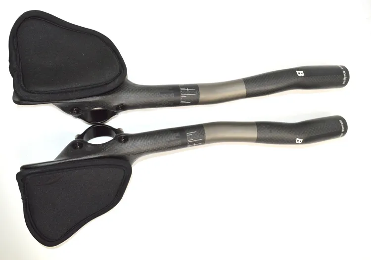 Black Knight 3K Carbon Fiber Bike Handlebars TT Handlebar Rest Bar