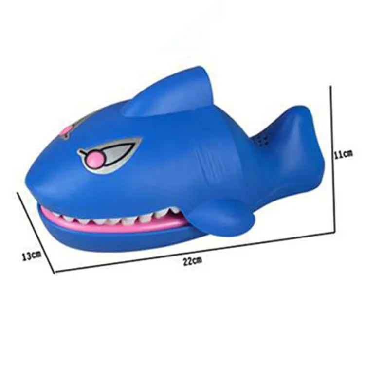 Jokes Toy Light Shark Bite Dog Crocodile Bite Funny Game Kids Family Bet Interactive Toy Gifts