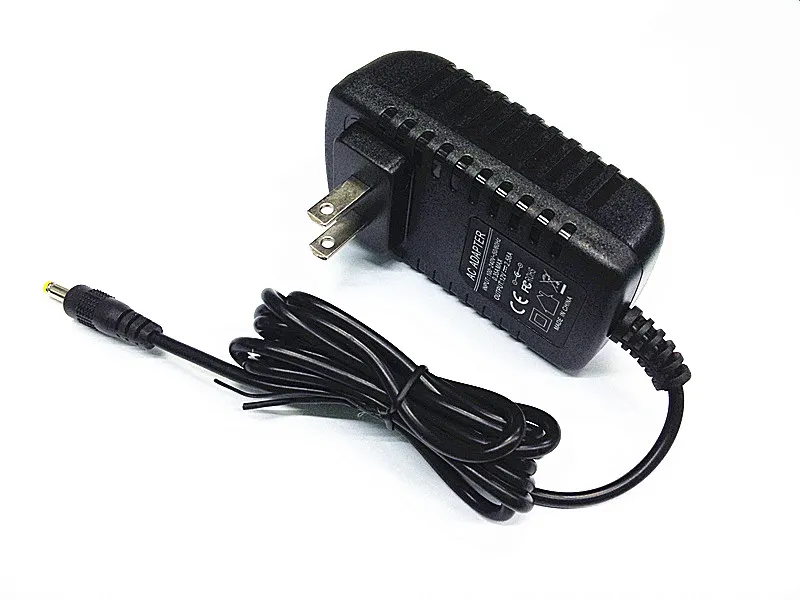 Chargeur adaptateur secteur 12V 2A AC/DC pour lecteur DVD portable Polaroid