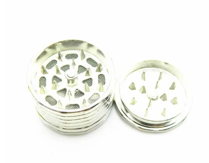 Three-tier Zinc Alloy Grinder Tip Silver Lady Head Shape Modeling Broken Cigarette Lighter