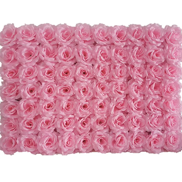 Flor de Parede de Seda Rosa Rendilhado Encruzilhada de Parede de Fundo Floral Flores Artificiais de Casamento Criativo Casamento Estágio Decorações