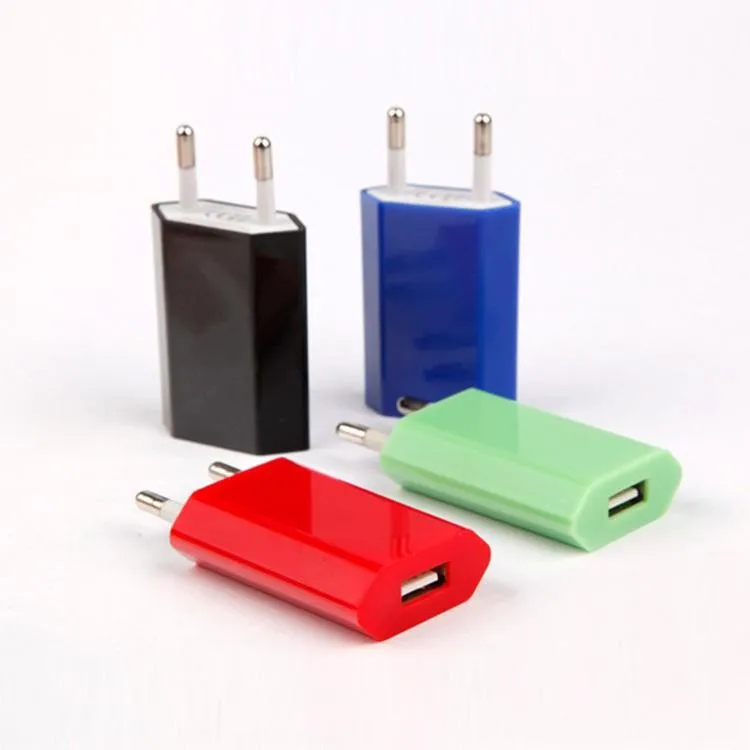 Universal UE EUA gordura Adaptador de Parede plug usb carregador de viagem casa power cube 1a e charuto para o smartphone móvel 4 s 5 s android s3 s4 s5 nota 3