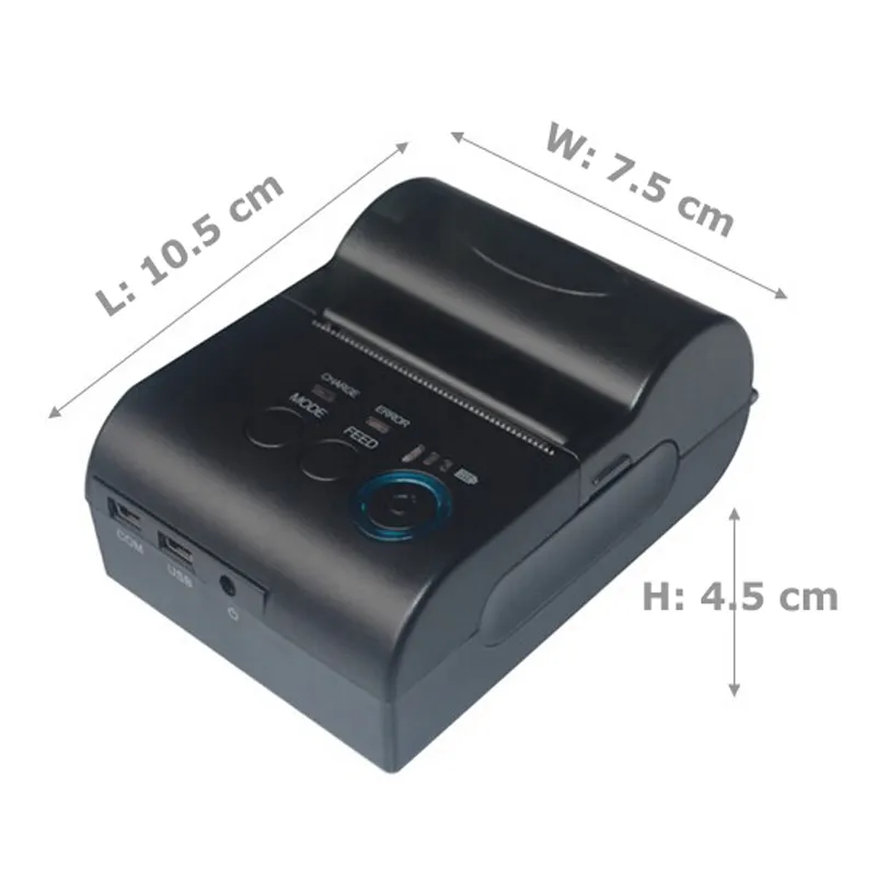 TP-B1 58MM Mini Thermal Receipt Printer With RS232 And Bluetooth