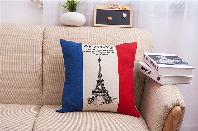 Multi-stijl linnen katoen kussenslopen zachte en comfortabele home decor kussenhoezen vogel knuffel Pug kussenslopen