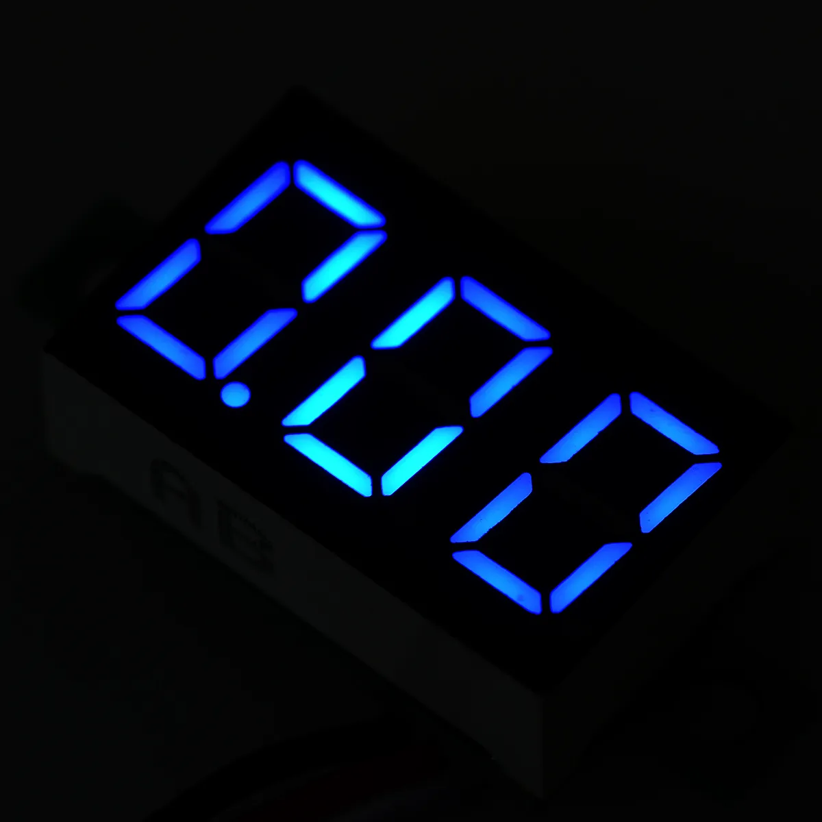 Mavi LED Ekran Mini DC 0.1-30 V Dijital Gerilim Voltmetre Paneli Motosiklet B00258