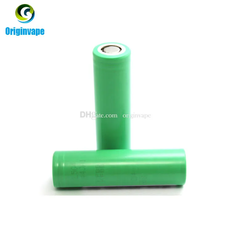 عشرة تعويضات لمزيج واحد !!! بطاريات ليثيوم 25R 18650 الأصلية 2500MAH 35A ​​بطاريات قابلة للشحن باستخدام Samsung Cell Free Ship