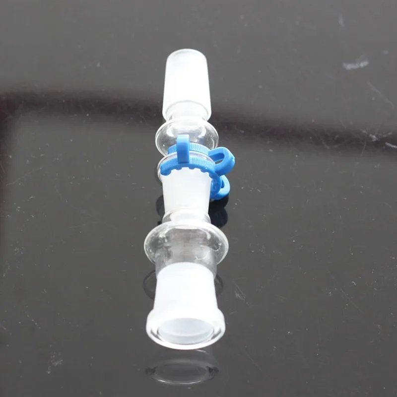 mais barato 14.4mm 18.8mm Plástico Keck Clipe Laboratório Braçadeira Clipe De Plástico De Bloqueio De Vidro adaptador para Bongo De Vidro Néctar Coletor