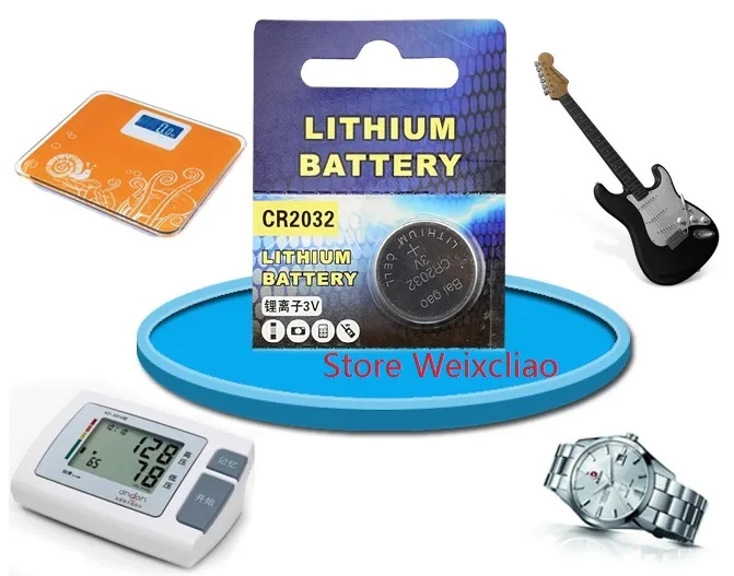 1 partia CR2032 3V Lit -Li Button Cell Akumulatory