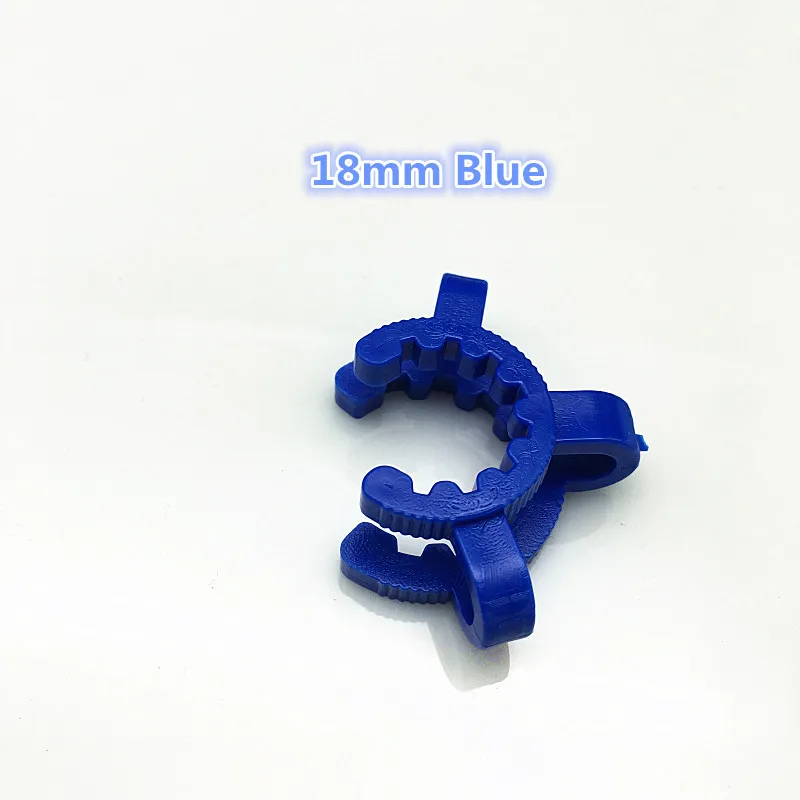 Smoking Accessories 14mm 19mm joint size Plastic Keck Clip Color Laboratory Lab Clamp for Glass Bong adapter Nector Collector